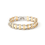 Stainless Steel Bracelet // Gold Tone