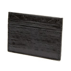 Alligator Card Holder // Black