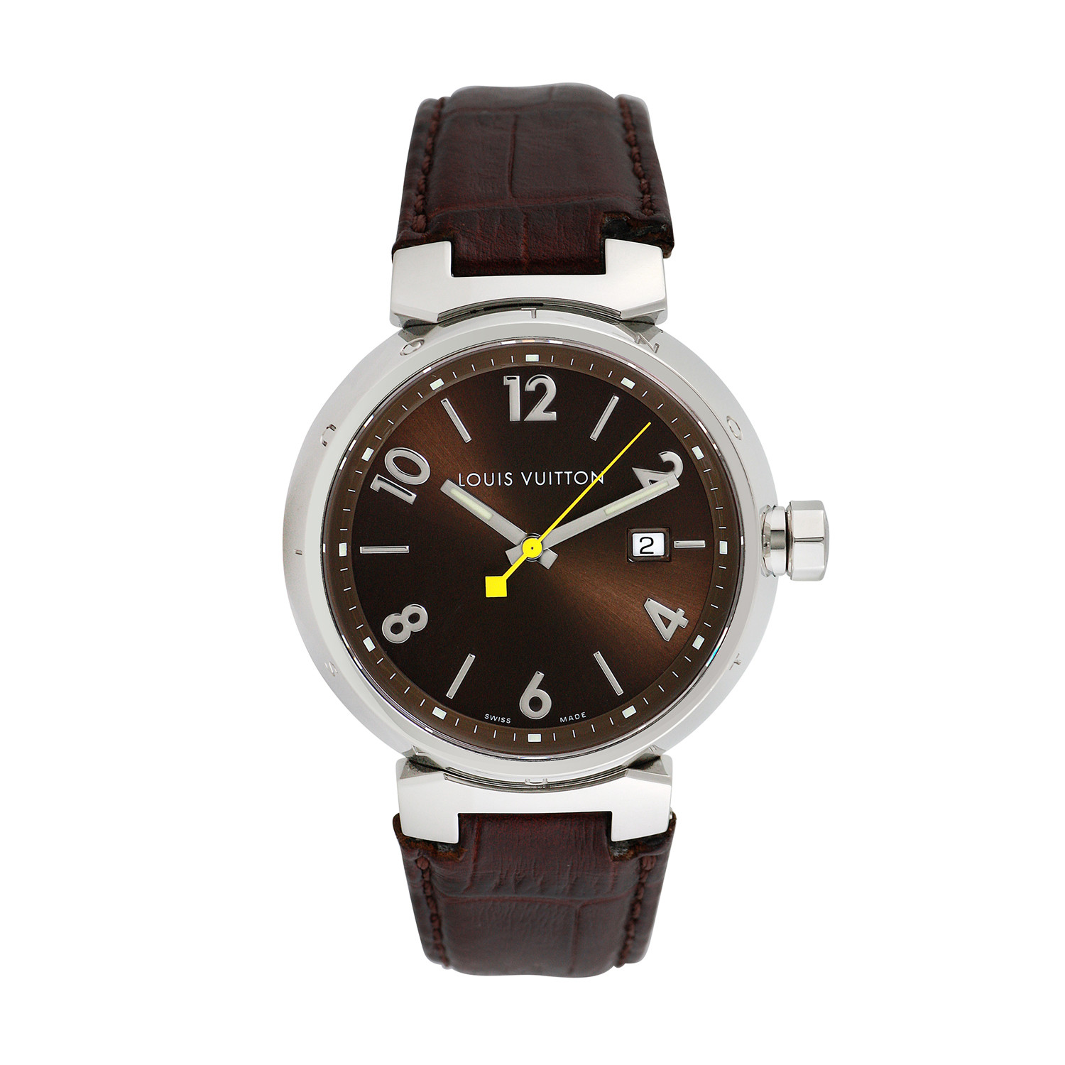 Louis Vuitton Tambour Quartz // Q1111 // Pre-Owned - Pre-Owned Swiss Timepieces - Touch of Modern