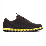 CAMPER // Pelotas Athleisure Sneaker // Black + Yellow (Euro: 43)