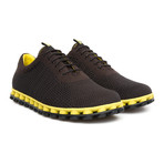 CAMPER // Pelotas Athleisure Sneaker // Black + Yellow (Euro: 43)