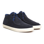 Motel Suede Boat Shoe // Blue (Euro: 40)