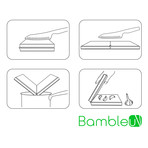 Bambleu 4-in-1 Folding Cutting Board // Dark