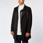 Wool Coat // Black (US: 44R)