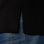 Zip-Up Fleece Jacket // Black (US: 44R)
