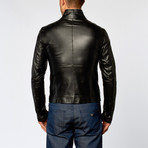 Leather Jacket // Black (US: 44R)