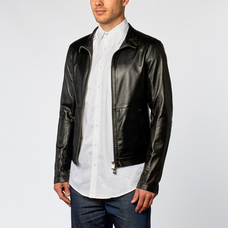 Leather Jacket // Black (US: 44R)