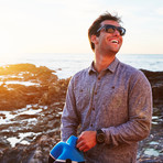 The Newen Sunglasses (Grey Lens)