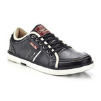 Marco Vitale // Retro Lace-Up Sneaker // Black (US: 8.5)