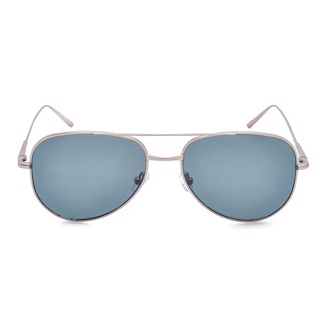 Calvin Klein Sunglasses // Light Aviator // Blue + Gold