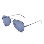 Calvin Klein Sunglasses // Light Aviator // Navy + Gun Metal