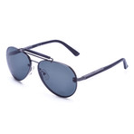 Calvin Klein Sunglasses // Police Aviator // Black + Blue