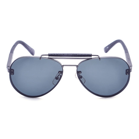 Calvin Klein Sunglasses // Police Aviator // Black + Blue