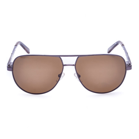 Calvin Klein Sunglasses // Classic Aviator // Bronze + Brown