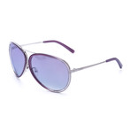 Calvin Klein Sunglasses // Burbank Aviator // Lilac