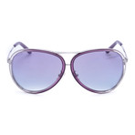 Calvin Klein Sunglasses // Burbank Aviator // Lilac