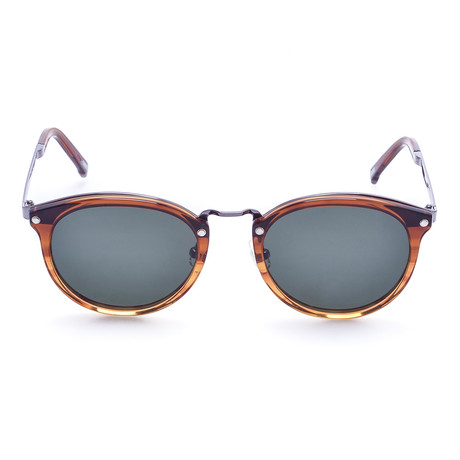 Calvin Klein Sunglasses // California Round // Auburn Brown