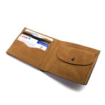 Classic Slim Fold Wallet (Brown)