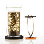 BigFish French Press Glass // Set of 2 (Black)