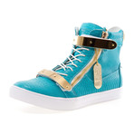 Zion Python High-Top Sneakers // Blue (US: 11)