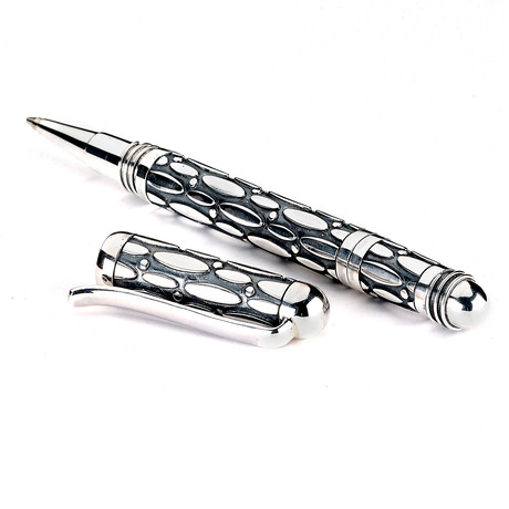 Sterling Silver Oval Pen