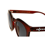 The T.V Eye // Gloss Cherry Cola + Grey Lenses