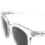 The Pop Control // Crystal Clear + Grey Lenses