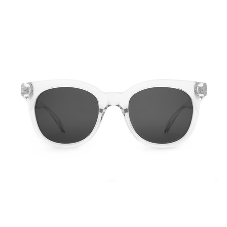 The Pop Control // Crystal Clear + Grey Lenses