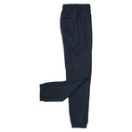 Turner Cuffed Sweatpant // Double Night Blue (M)