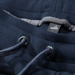 Turner Cuffed Sweatpant // Double Night Blue (M)