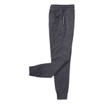 Logan Cuffed Sweatpant // Dark Marl Grey (S)