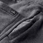 Logan Cuffed Sweatpant // Dark Marl Grey (S)