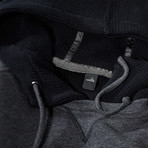 Caine Hooded Sweater // Dark Marl Grey (S)