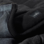 Morris Padded Bodywarmer // Double Black (S)