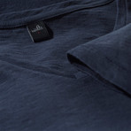 Austin Slub V-Neck // Night Blue (S)