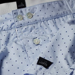 Bennett Boxer Short // Stripe Navy Dot (S)