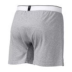 Pierce Relaxed Boxer Brief // Light Marl Grey (S)