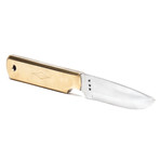 Naval Knife + Sheath // Stainless Steel