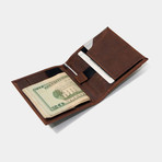 Aki Bifold Wallet // Crazy Horse Leather
