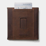 Aki Bifold Wallet // Crazy Horse Leather