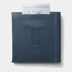 Aki Bifold Wallet // Blue