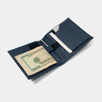 Aki Bifold Wallet // Blue