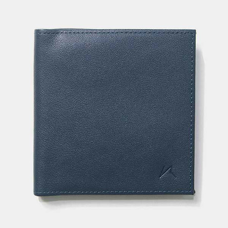 Aki Bifold Wallet // Blue