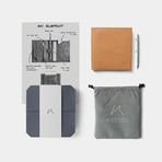 Aki Bifold Wallet // Tan