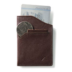 Natsu Card Holder Wallet // Cocoa