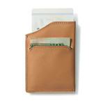Natsu Card Holder Wallet // Tan