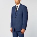 Shadow Plaid Classic Fit Suit // Navy (US: 44R)