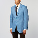 Herringbone Blazer // Blue + Navy (US: 44R)