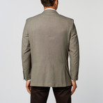 Birdseye Two-Tone Classic Fit Blazer // Salt + Pepper (US: 38R)