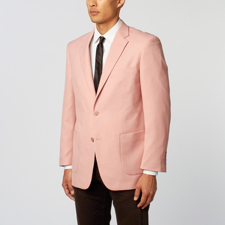 Birdseye Two-Tone Classic Fit Blazer // Raddish (US: 34R)